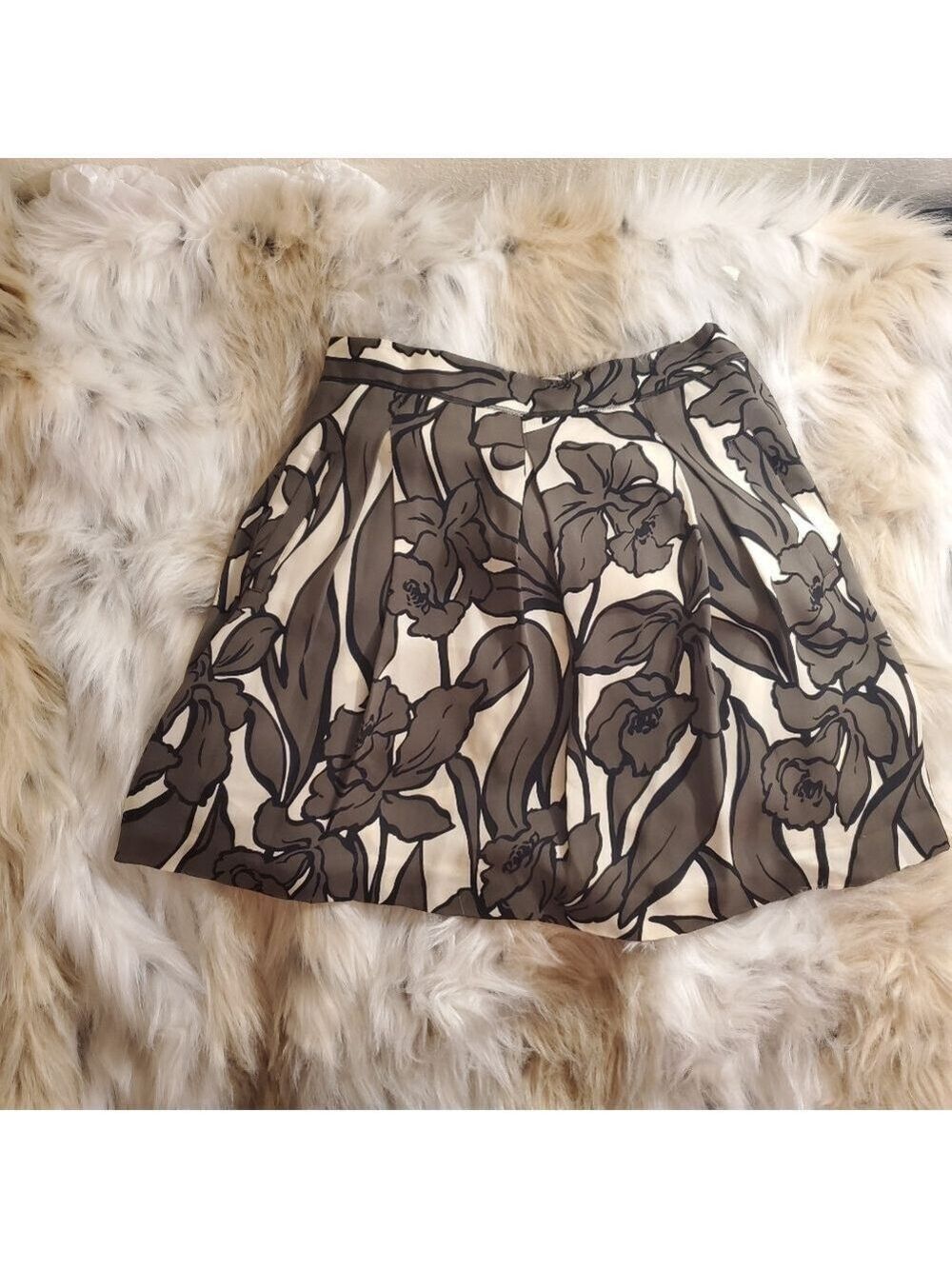 BCBGMaxazria Silk Kailin Skirt